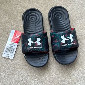 Girls under armour sandals
